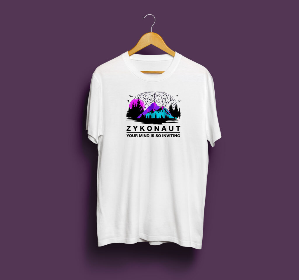 ZYKONAUT Shirt für bewusste Persönlichkeitsentwicklung - Psychologie trifft Style